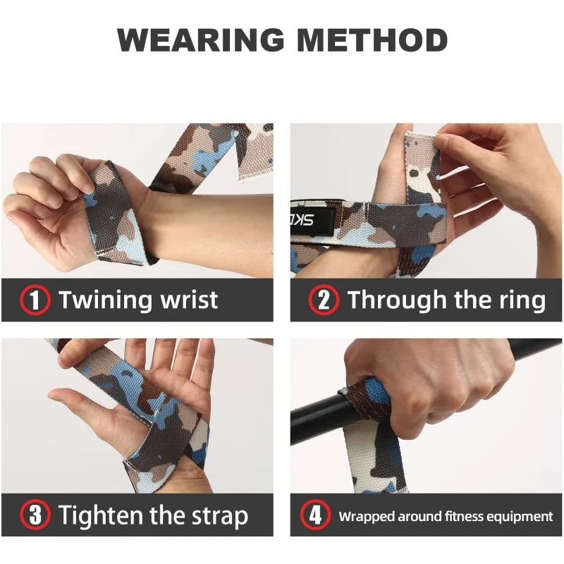 2PCS Straps Strength Training Gym Fitness