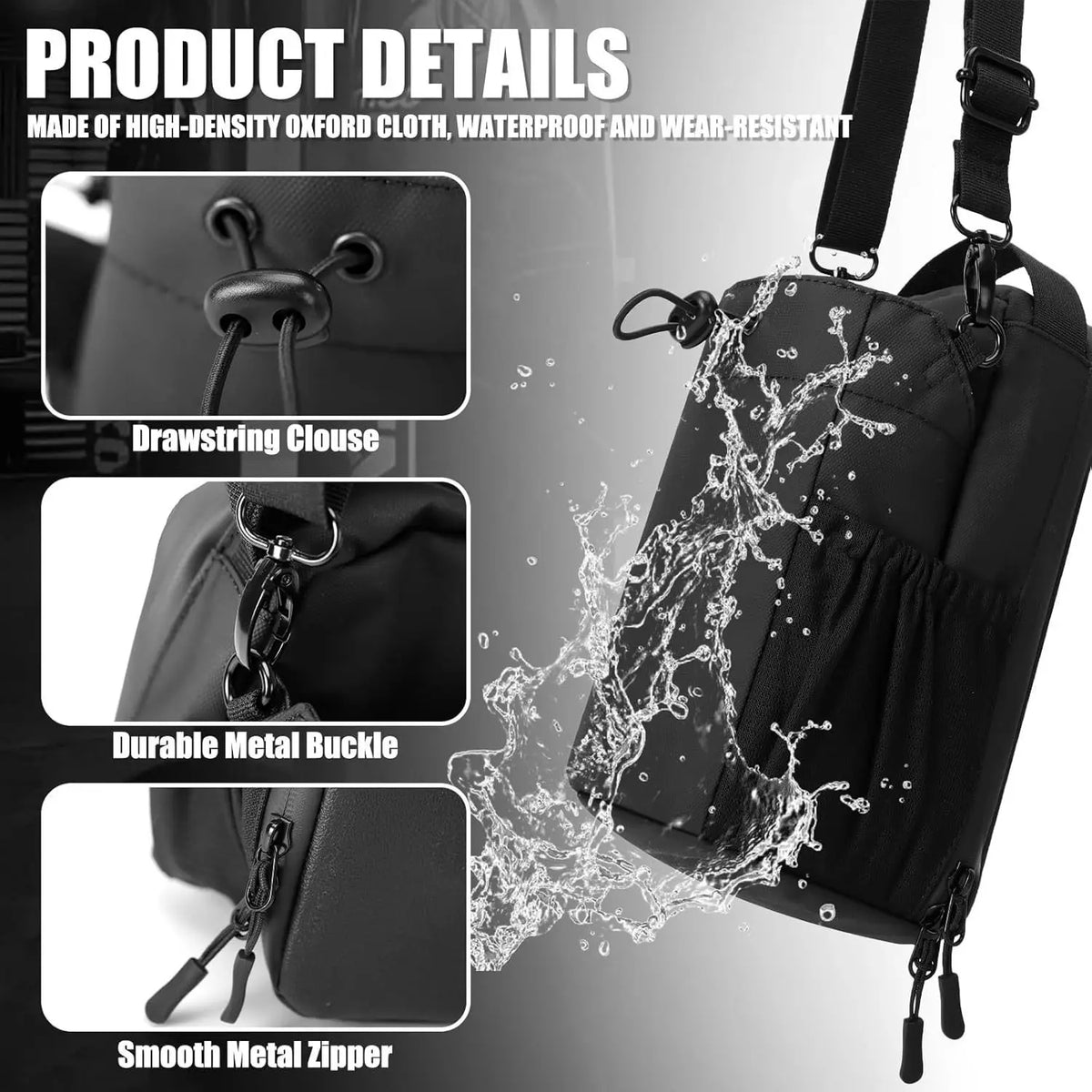 Super Strong Magnetic Gym Bag